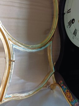 Boulle hodiny starožitný, Swiss made, Saints Helena - 12