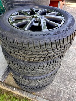 Predám originál 16´´ALU Mazda 5x114,3 pneu. 205/60 R16 92H - 12