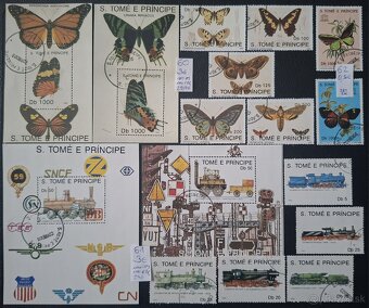 Postove znamky Mix 5 (99poloziek) - 12