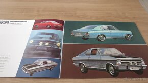 Prospekty Opel Vauxhall GM 60.-90. léta. - 12