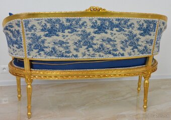 Zámecký salon - sedací souprava - 4 části - 12