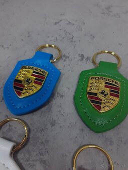 Kožený prívesok Porsche - 12