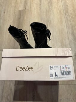 Zimné vysoké čižmy DeeZee 34 - 12