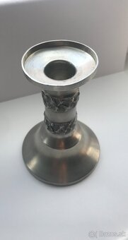 Predám škandinávske cínové svietniky (Norwegian Pewter) - 12