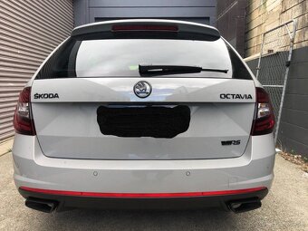 ŠKODA nápisy ČIERNE / CHROMOVE - 12