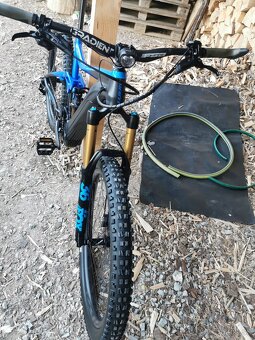 Horsky elektrobicykel celoodpruzeny pneu 27,5 ram L - 12