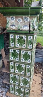 Kachlova pec starožitná - 12