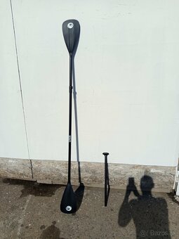Paddleboard fialovy s obojstrannym veslom - 12