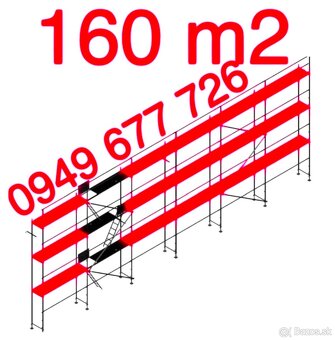 Predám lešenie kvalitne ,certifikované , pozink - 12