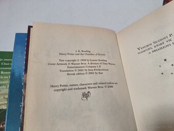 Harry Potter 1-5, prvé vydanie 2000-2003 - 12