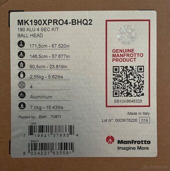 Statív Manfrotto - 12