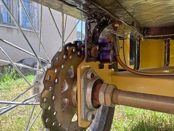 Elektrická trojkolka (Žltý taxi) Cargo s elektrickým motorom - 12