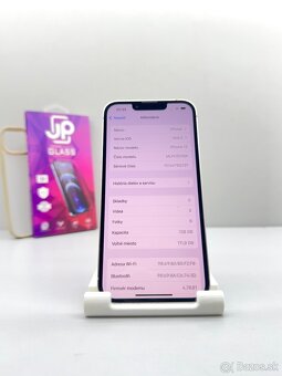 iPhone 13 128GB STARLIGHT TOP STAV NOVÁ BATÉRIA - 12