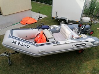 Pohodlný čln Allroudmarin s motorom YAMAHA 20hp - 12