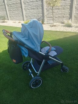 Športový kočík Petite&Mars Royal Ocean Blue - 12