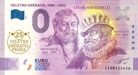 0 euro bankovka / 0 € souvenir - české - 12