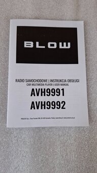Predám 1 DIN autorádio BLOW AVH 9991 - 12