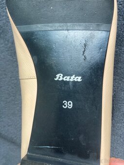 Bata 39 balerínky mokasiny - 12