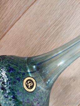 Nádherná autorská váza- značená "R" - 12