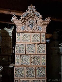 Kachlová pec historická - 12