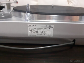 SONY PS-LX4 Direct Drive Automatic STEREO Turntable - záruka - 12