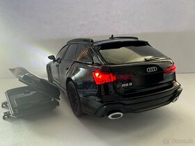 Audi RS6 Avant 1:24 #2 čierna - 12