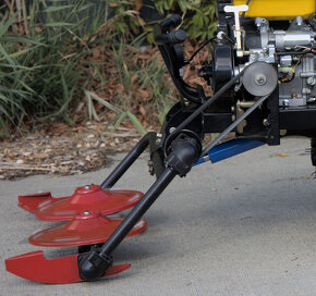 Minitraktor GARDEN T18 4x4,18HP benzín - 12