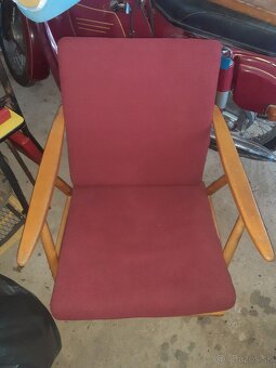 Kreslá RETRO rôzne, zelené, hnedé, modré, červené - 12