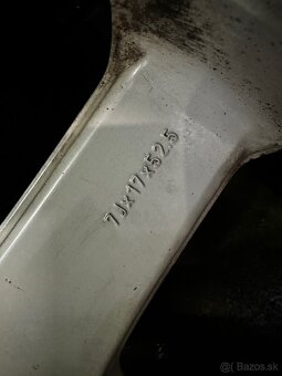 5x108 R17 7J ET52,5 Volvo + 225/45 R17 zimné - 12