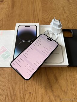 iPhone 14 Pro Max 128 gb Space Black - komplet príslušenstvo - 12