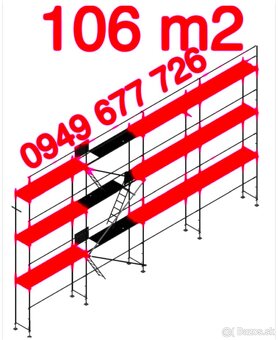 Predám lešenie kvalitne ,certifikované , pozink - 12