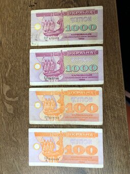 Bankovky UKRAJINA 1 - 12