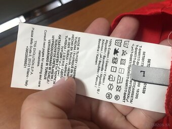 TRUSSARDI originál Red damske tricko S - 12