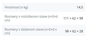 Kočík Camarelo Avenger s veľkou vaničkou - 12