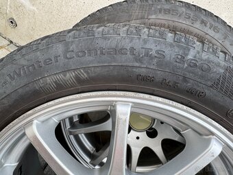 Dezent disky R16 7Jx16 ET38 4x100 + 8ks pneu Leto / Zima - 12