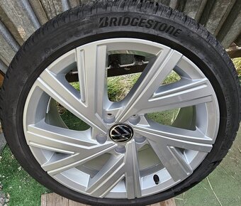 Originálna zimná sada VW- 5x112 r18 + Bridgestone 225/40 r18 - 12