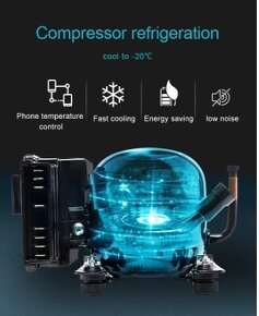 Kompresorova chladnička 30L - 12