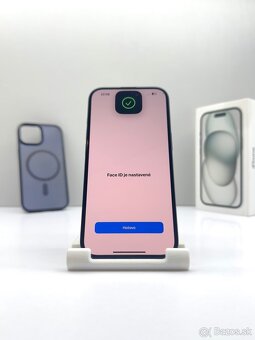 iPhone 15 BLACK 128GB TOP STAV AKO NOVÝ ORIGINÁL - 12