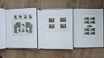 Poštové známky SLOVENSKO 2000-05 luxusné viazané knihy 6ks - 12