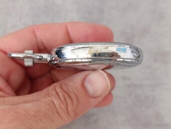 Zajímavé staré německé kapesní stopky Junghans. Funkční - 12