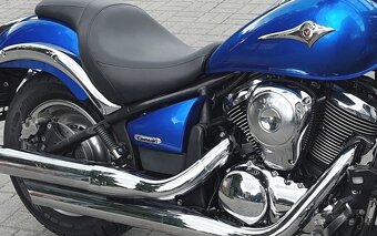 KAWASAKI VN 900 CUSTOM , - r..2008, TOP, krásny stav, 9.600 - 12