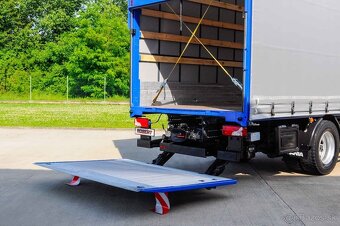 SCANIA P250 VALNÍK S PLACHTOU 18-PALETOVÝ + HYDR. ČELO - EU6 - 12