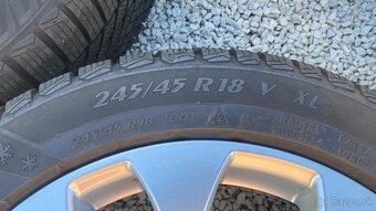 Alu disky + zimné pneu Mercedes-Benz R18 - 12