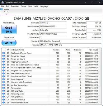 Acer ES1-311-C1FH /Intel Celeron N2840/4GB RAM/HD/240GB SSD - 12