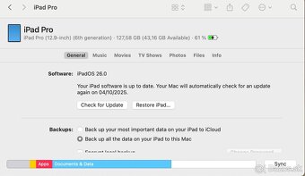 iPad Pro M2 13 inch 128GB - 12