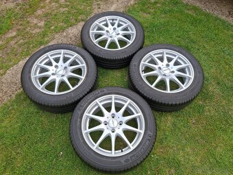 16" ALU 4x108 + TPMS + letné 195/55 r16 7mm TOP - 12