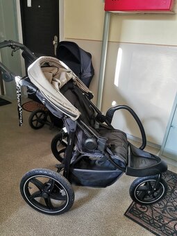 Hauck Runner 3 olive green kočík bugina - 12