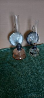 Starožitné petrolejové stolové lampy - 12