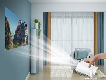 Digitálny projektor 4K Android 11 Wi-Fi bluetooth 260 ANSI s - 12