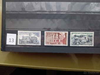 Poštové známky č.468 - ŠPANIELSKO - 15 sérií - 12